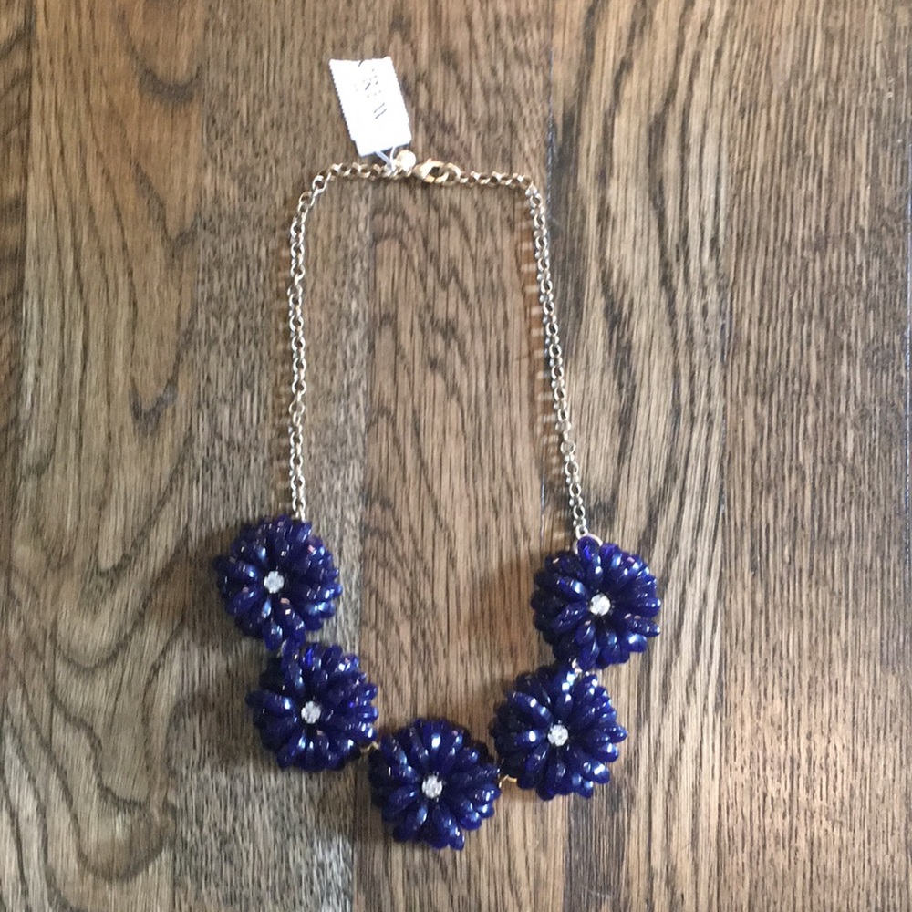 J. Crew Flower Necklace
